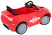 EVO Samochód dla dziecka auto na akumulator kabriolet cabrio czerwony ze światłami i dźwiękami