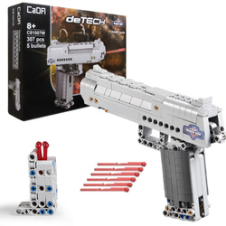 CaDA Klocki Desert Falcon broń pistolet 5 naboi C81007W