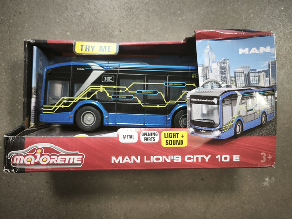 OUTLET Autobus Man Lion's City 10E światło/dźwięk WADLIWY