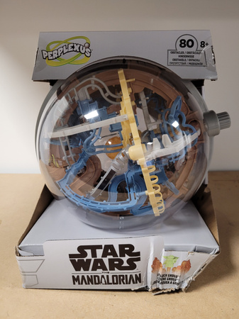 OUTLET Kula Perplexus Mandalorian Star Wars Labirynt kulkowy 3D gra zręcznościowa Gwiezdne Wojny USZKODZONE OPAKOWANIE