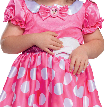 Strój karnawałowy Disney Myszka Minnie dostosowany do dzieci z niepełnosprawnością 109-123 cm (5-6 lat)