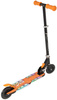 EVO Składana Regulowana Dwukołowa Hulajnoga dla Dzieci Light Flash Pomarańczowy Świecący Podest