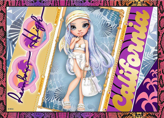 Puzzle 4w1 Modne laleczki Rainbow High 207 element