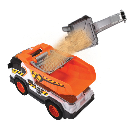 Pojazd budowlany Interaktywny pomarańczowa Wywrotka Dump Truck 30cm Światło Dźwięk