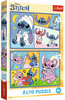 Puzzle Trefl 2 x 70 Stitch ze Stitchem nie ma nudy
