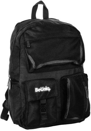 Paso Plecak szkolny jednokomorowy BeUniq czarny