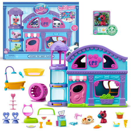 Zestaw Littlest Pet Shop Dom zwierzaków figurki + akcesoria