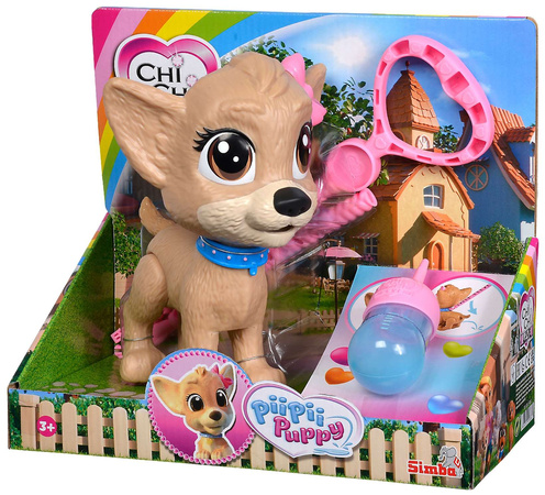 Mały Interaktywny Szczeniaczek Podręczny Piesek Chi Chi Love Pii Pii Puppy robi siku