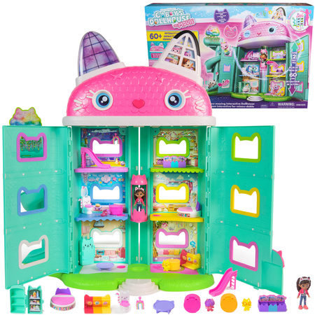  Koci Domek Gabi Film Zestaw Wielki Domek z windą i laleczką Gabi Gabby's Dollhouse the Movie dźwięk