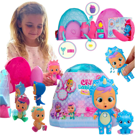 Cry Babies Magic Tears Icy World figurka + zwierzątko