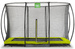 Trampolina ogrodowa z siatką zabezpieczającą Sillhouette 244x366 cm zielona