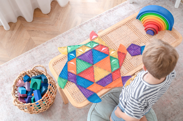 CONNETIX Rainbow Shape Expansion Pack Kreatywne klocki magnetyczne 36 elementów