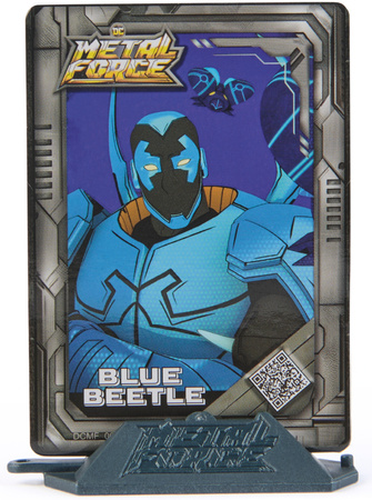 DC Comics Metal Force mała figurka Blue Beetle człowiek skarabeusz lalka 12 cm