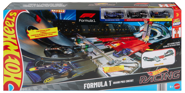 Hot Wheels Racing zestaw torów samochodowych Formula 1 Grand Prix F1 Tor wyścigowy
