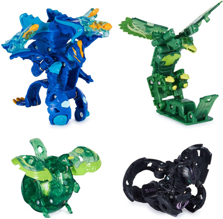 Zestaw Bakugan Legends Auxillataur 5 figurek, BakuCores, karty