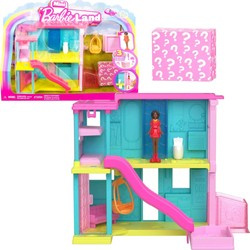 Barbie Zestaw Mini BarbieLand: Mini Domek Marzeń dla lalek + mini lalka i akcesoria