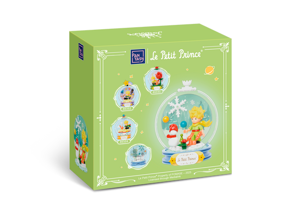 Klocki konstrukcyjne Pantasy Mały Książę Zimowa melodia Winter Melody Le Petit Prince 63 elementy