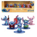 Stitch zestaw 6 metalowych figurek kolekcjonerskich 4 cm metalfigs