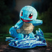 Puzzle 4D Build Pokemon Squirtle model 3D do złożenia