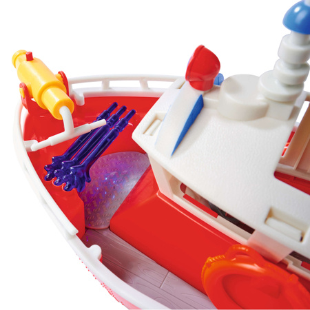 OUTLET Zestaw Strażak Sam Tytan łódź strażacka + figurka i akcesoria WADLIWY