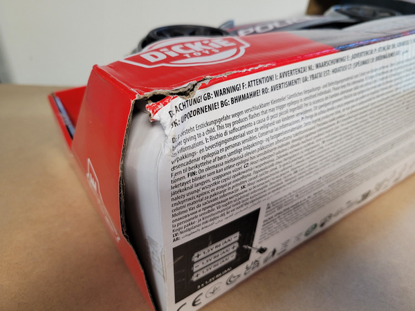 OUTLET Pojazd policyjny Policja Street Force radiowóz światło/dźwięk USZKODZONE OPAKOWANIE