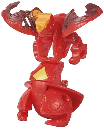 Bakugan Dragonoid Czerwona figurka bitewna transformująca + karty