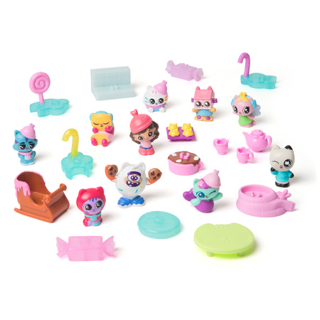 Koci Domek Gabi Kalendarz Adwentowy figurki + dekoracje 25 elementów