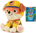 Psi Patrol Jungle Pups Rubble pluszak miękka przytulanka Piesek 18 cm