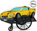Strój karnawałowy Disney pojazd Transformers Bumblebee na wózek inwalidzki