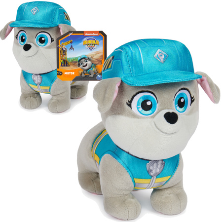 Psi Patrol Maskotka Motor pluszak Rubble i jego ekipa 18 cm