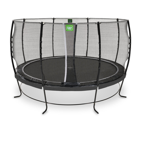 Trampolina ogrodowa z siatką zabezpieczającą Lotus Classic 427 cm czarna