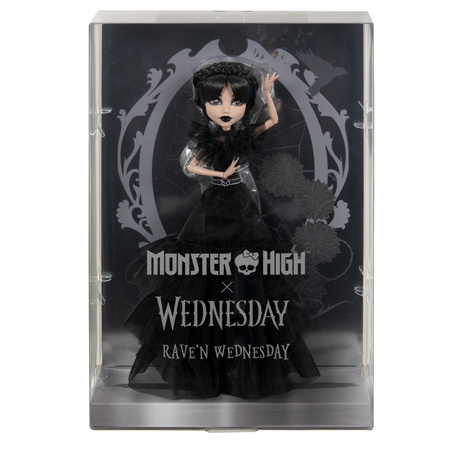 Monster High Kolekcjonerska Lalka Wednesday Addams Rave'n
