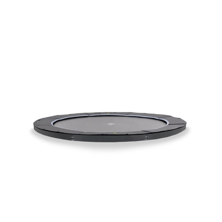 Trampolina ogrodowa naziemna duża Dynamic 427 cm czarna