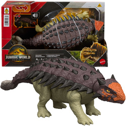 Jurassic World Odrodzenie Figurka Dinozaur Ankylosaurus 24 cm Dźwięk