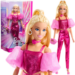 Barbie Lalka Kolekcjonerska Deluxe Style w różowym komplecie nr 5