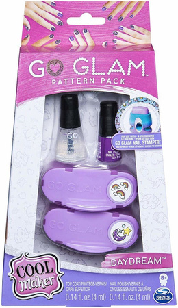 Go Glam Nail Stamper zestaw do paznokci + 2 zestawy uzupełniające