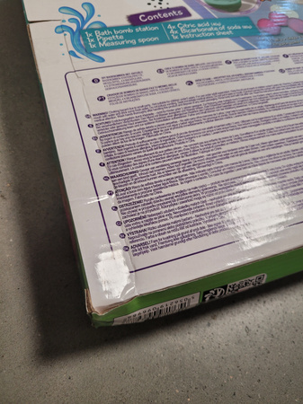 OUTLET Zestaw Do Robienia Tworzenia Kul Do Kąpieli Kule Musujące Bath Bomb 10 Kul 4 kolory 6+ USZKODZONE OPAKOWANIE