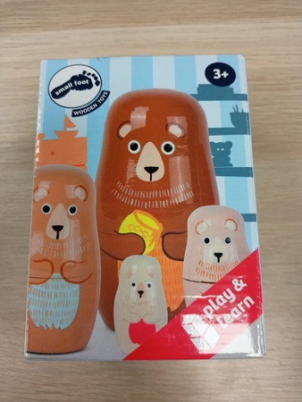 Small Foot 10621 Matrioszki Rodzina misiów WADLIWA