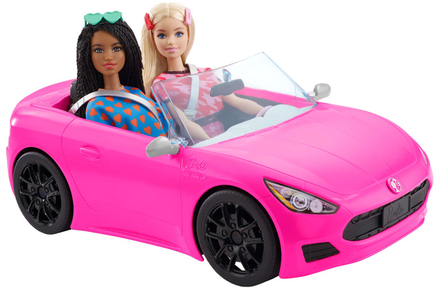 Mattel Barbie różowy kabriolet auto dla lalek
