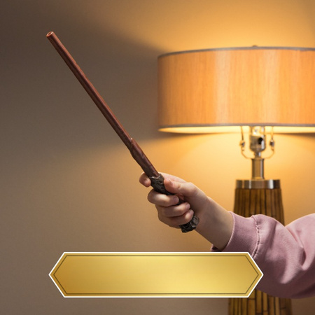 Harry Potter Różdżka Magiczna Spectacular Spell Wand Do Czarowania dźwięk 33 Cm