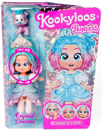 KookyLoos figurka kolekcjonerska z serii Princess Crystal Dream + akcesoria