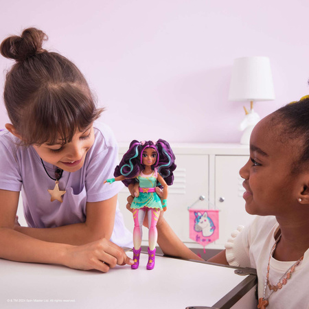 Unicorn Academy Zestaw Lalka Ava 24 cm + Jednorożec Leaf + akcesoria