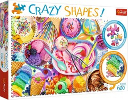 Szalone kształty Puzzle Crazy Shapes Słodkie marzenie 600 elementów