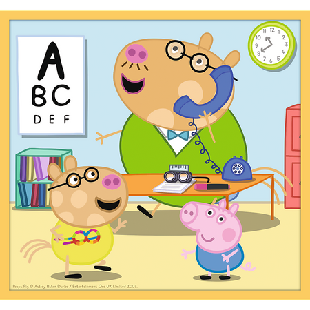 Trefl Puzzle 10w1 Poznaj Świnkę Peppę