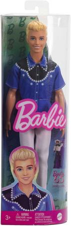 Barbie Lalka Stylowy Ken blond w stylu Western