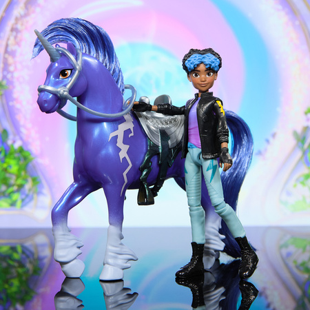 Akademia Jednorożców Zestaw Figurki Rory & Storm jeździec i jednorożec + akcesoria Unicorn Academy