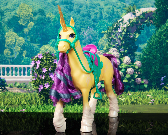 Akademia Jednorożców Zestaw Jednorożec Leaf figurka + akcesoria Unicorn Academy