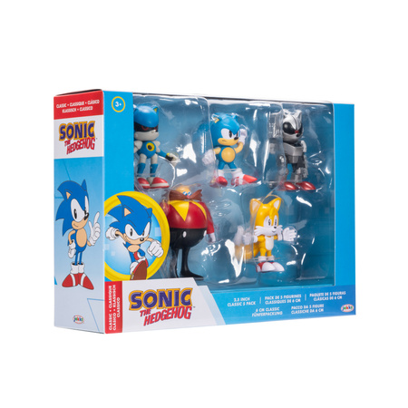 Zestaw figurek Sonic The Hedgehog 5 elementów 6 cm
