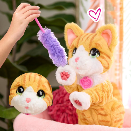 FurReal Interaktywna zabawka Kotek Bella towarzysz do zabawy 30 cm