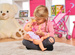 Zestaw Fotelik samochodowy dla lalek Casdon Baby Huggles + Lalka funkcyjna New Born Baby 43 cm
